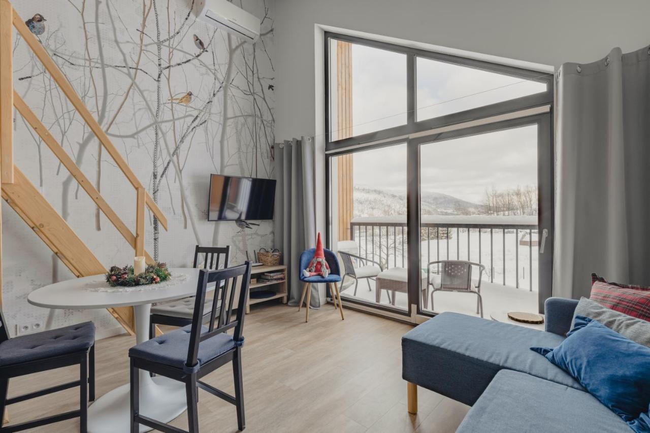 Szczyrk Ptasie Apartamenty Nowosc Z Widokiem Na Gory Exteriör bild