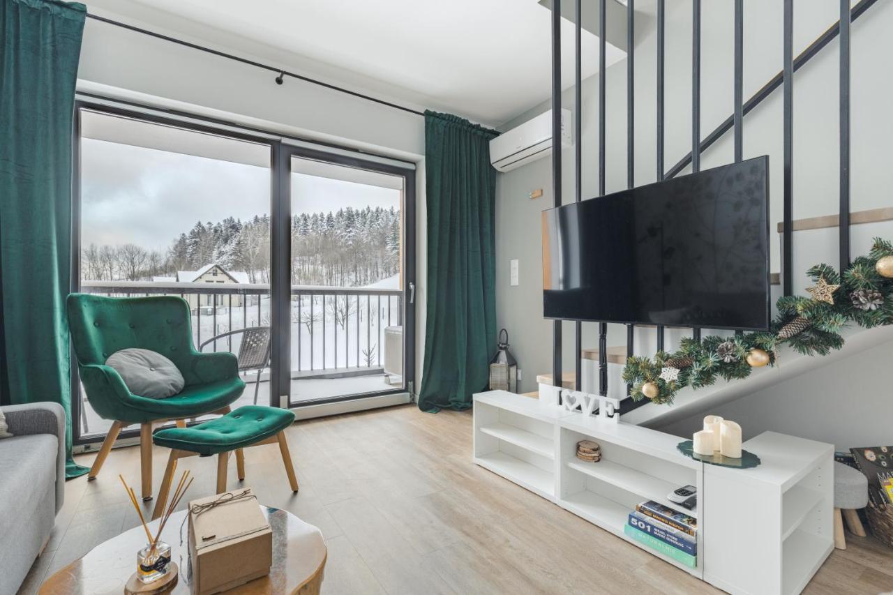 Szczyrk Ptasie Apartamenty Nowosc Z Widokiem Na Gory Exteriör bild