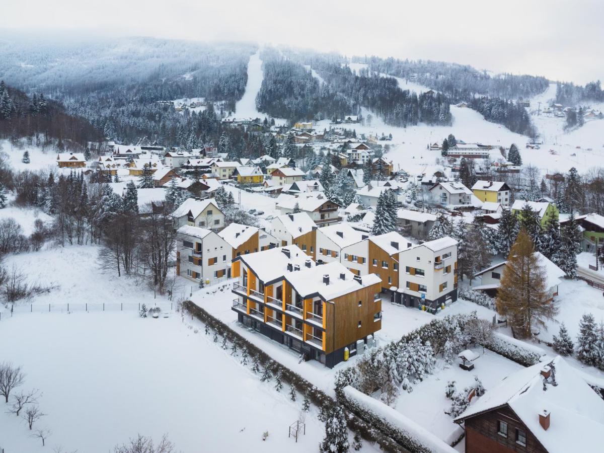 Szczyrk Ptasie Apartamenty Nowosc Z Widokiem Na Gory Exteriör bild